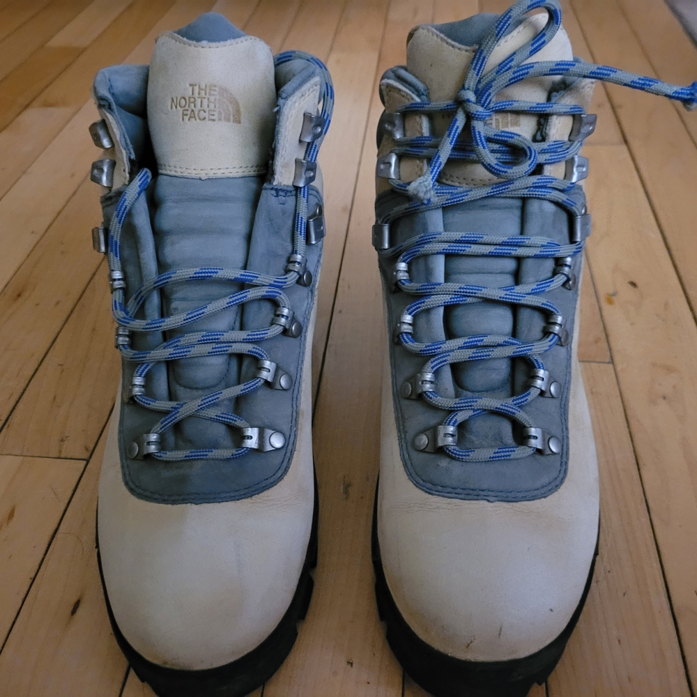 The North Face Hiking Boots - Gray and Blue